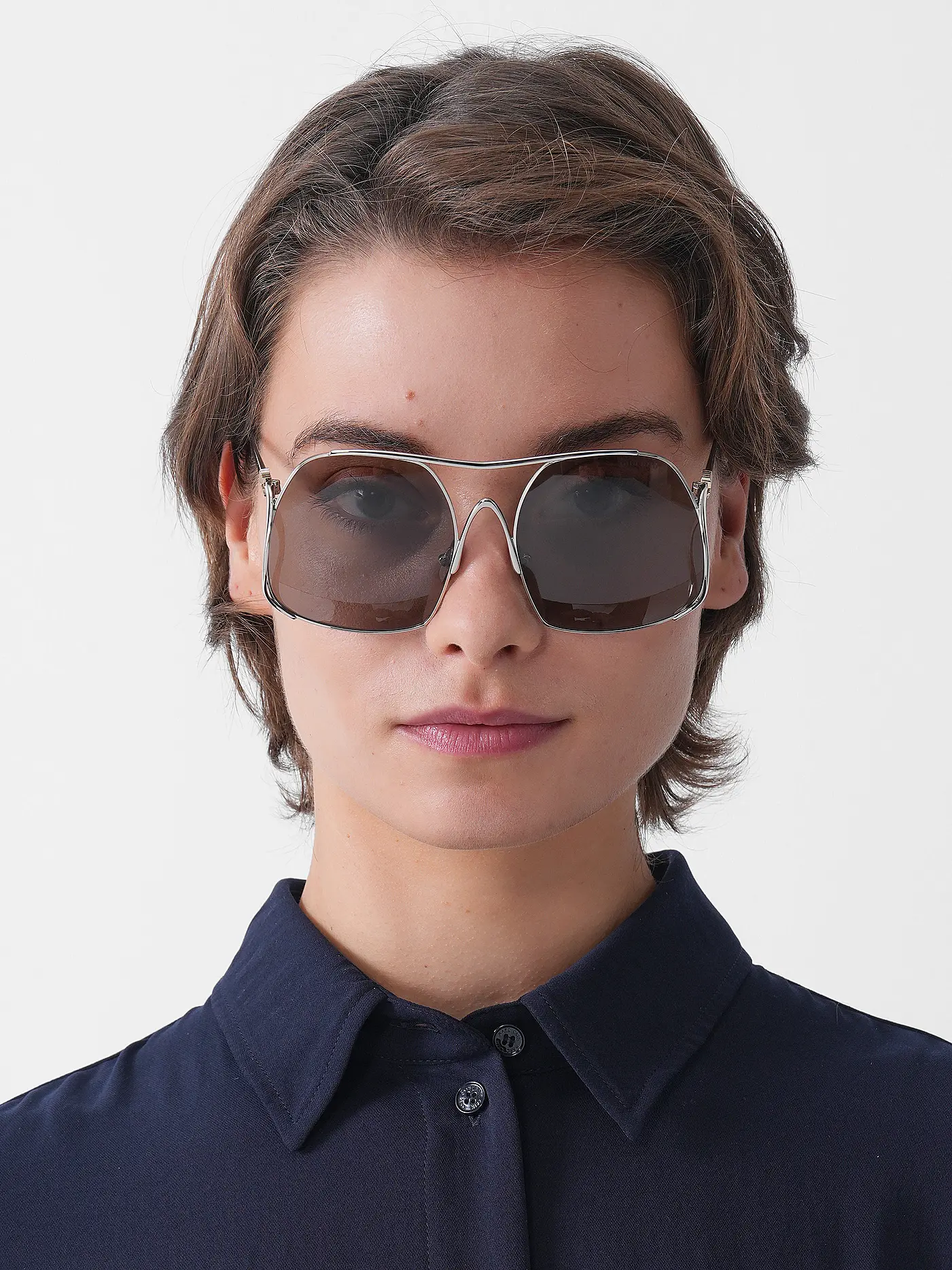 MIU MIU | Sonnenbrille 0MUA55S/57 | silber